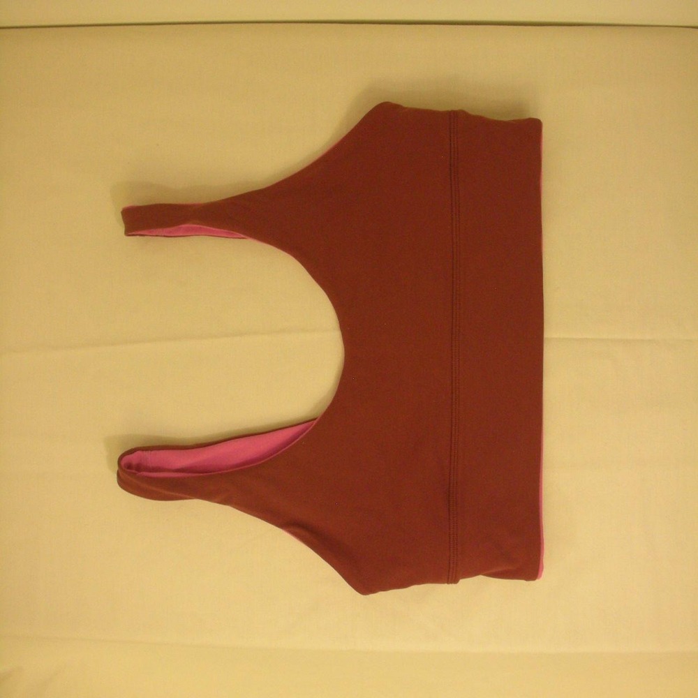 Lululemon Reversible Align Sports Bra Size 10 Pink Dusty Rose Nulu - Picture 4 of 7